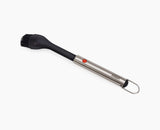 GrillOut™ Black BBQ Silicone Basting Brush with Extending Handle