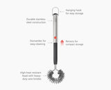 GrillOut™ Stainless-Steel BBQ Cleaning Brush with Extending Handle