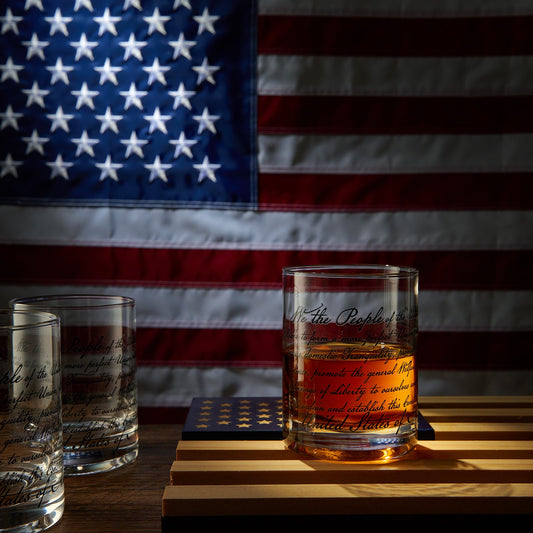 Whiskey Glasses – United States Constitution