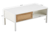 ARLO 40" Coffee Table - Square Feet