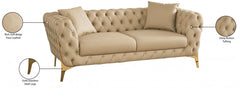 Gardenia Velvet Loveseat