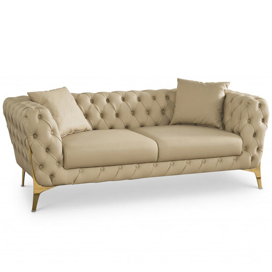 Gardenia Velvet Loveseat