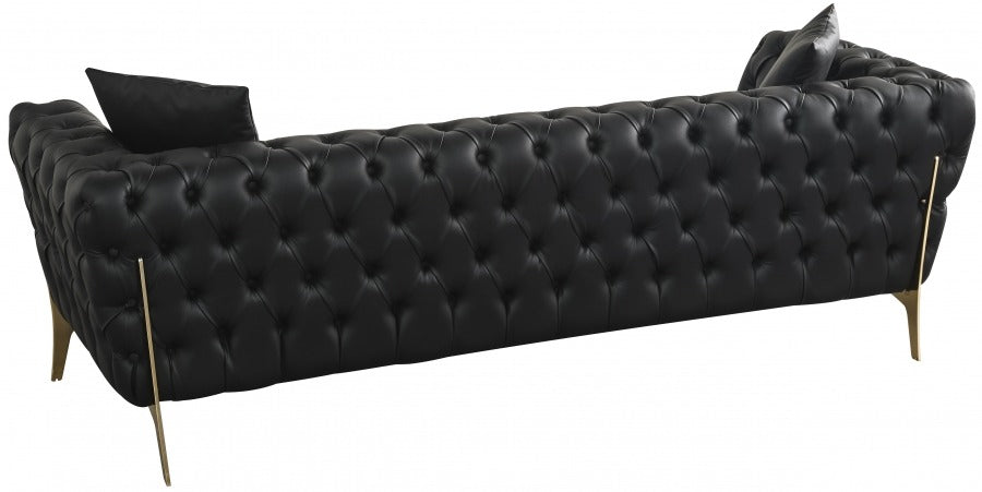 Aurora Faux Leather Sofa