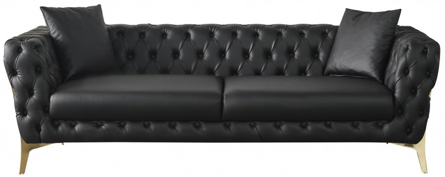 Aurora Faux Leather Sofa