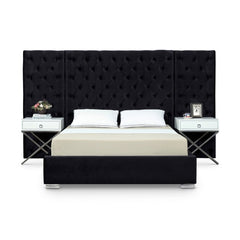 Grande Velvet Bed