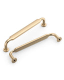 DESIGN2028 Matte Black Cabinet Pulls | Warm Minimalist Flat Handles, Heavy-Duty Feel, 5"