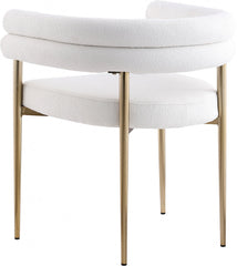 Brielle Boucle Fabric Dining Chair