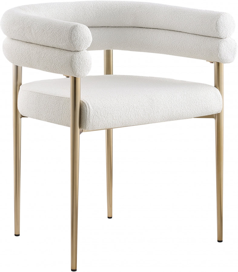 Brielle Boucle Fabric Dining Chair