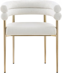 Brielle Boucle Fabric Dining Chair