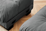 CLOUDIES 134" Sofa 3 Seater with 2 Ottoman