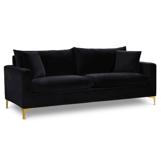 Naomi Velvet Sofa