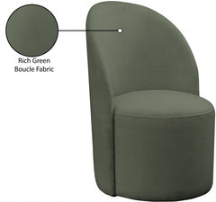 Hautely Boucle Fabric Accent | Dining Chair