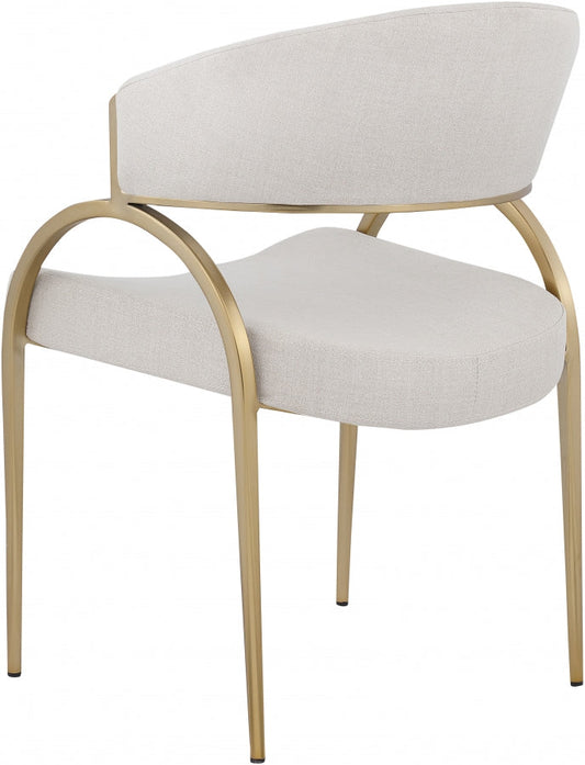 Privet Linen Textured Dining Chair