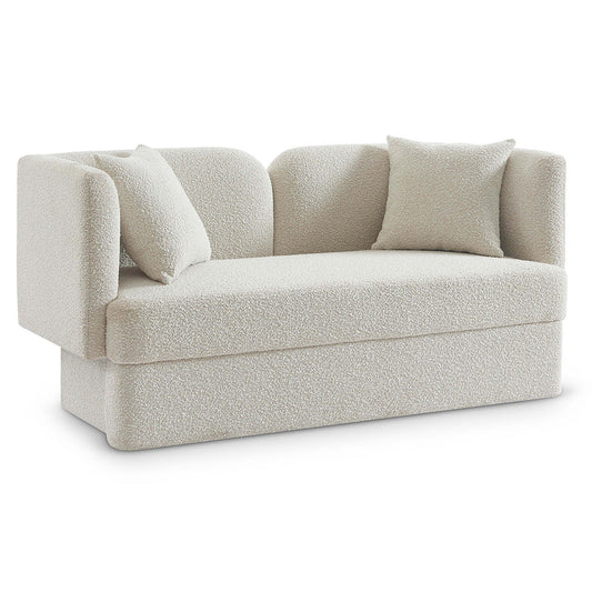 Marcel Boucle Fabric Loveseat