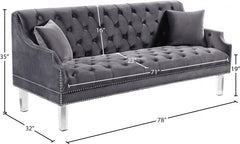 Roxy Velvet Sofa