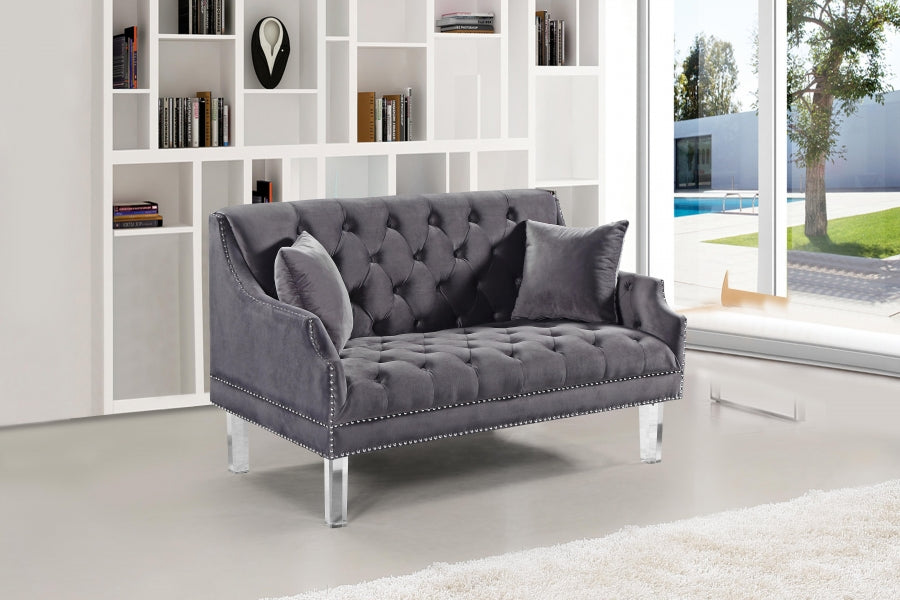 Roxy Velvet Loveseat