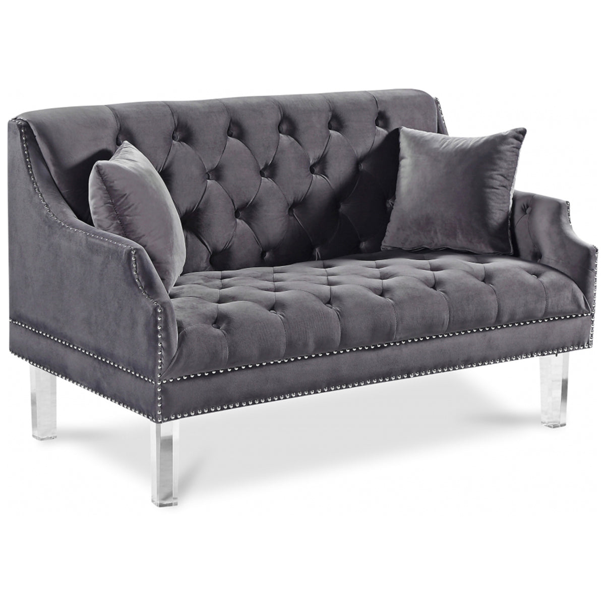 Roxy Velvet Loveseat