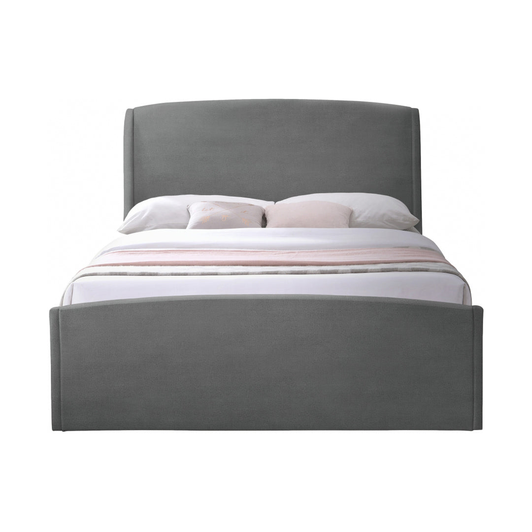 Tess Velvet King Bed