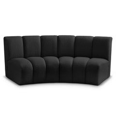 Infinity Boucle Fabric Loveseat