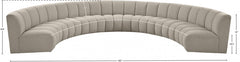 Infinity Boucle Fabric 7pc. Sectional