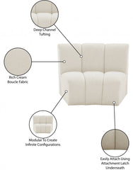 Infinity Boucle Fabric Modular Chair