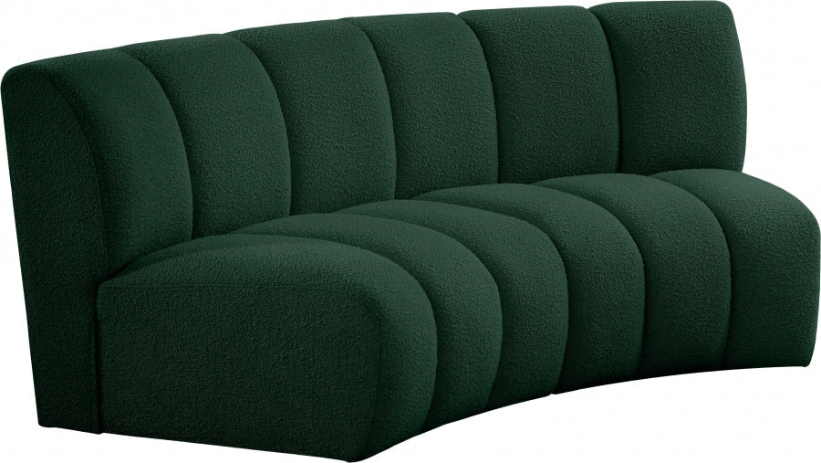 Infinity Boucle Fabric Loveseat