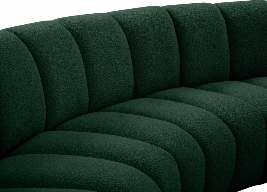 Infinity Boucle Fabric Loveseat