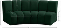 Infinity Boucle Fabric Loveseat