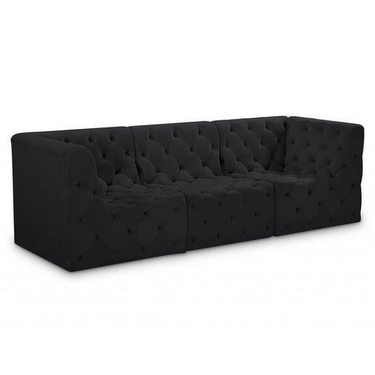 Tuft Velvet Modular 99" Sofa