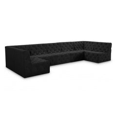 Tuft Velvet Modular Sectional