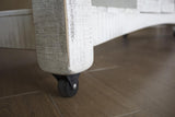 3 Drawer 2 Door Wood Kitchen Island | Farmhouse Chic Stone Collection