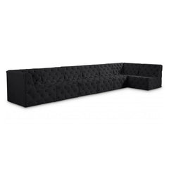 Tuft Velvet Modular Sectional