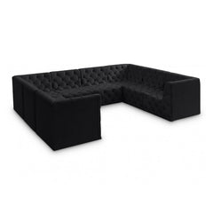 Tuft Velvet Modular Sectional