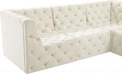 Tuft Velvet Modular Sectional