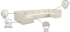 Tuft Velvet Modular Sectional