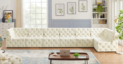 Tuft Velvet Modular Sectional