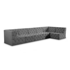 Tuft Velvet Modular Sectional