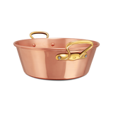 Mauviel M'PASSION Copper Jam Pan With Brass Handles