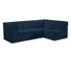 Tuft Velvet Modular Sectional