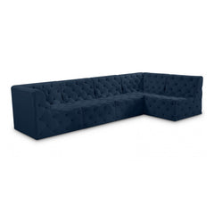 Tuft Velvet Modular Sectional