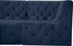 Tuft Velvet Modular Sectional