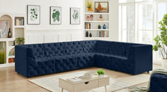 Tuft Velvet Modular Sectional