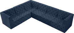 Tuft Velvet Modular Sectional