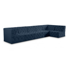 Tuft Velvet Modular Sectional