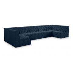 Tuft Velvet Modular Sectional