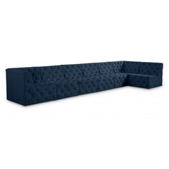 Tuft Velvet Modular Sectional