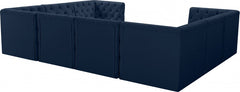 Tuft Velvet Modular Sectional