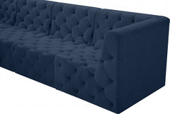 Tuft Velvet Modular Sectional