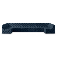 Tuft Velvet Modular Sectional