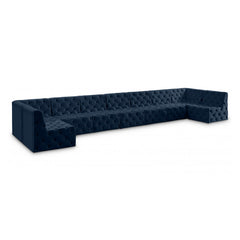 Tuft Velvet Modular Sectional